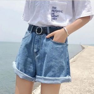 Miss Kekeli Denim Shorts